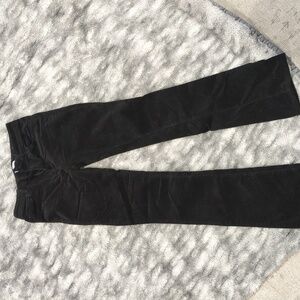 Loft black corduroy pants with boot cut.